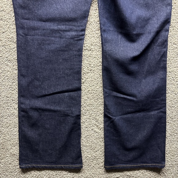 Vintage Y2K Baby Phat 13 34x32 Jeans Flare LaceUp Gold Chain ZipUp USA Made RARE - Picture 11 of 16